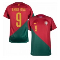 Fotballdrakt Herre Portugal Andre Silva #9 Hjemmedrakt VM 2022 Kortermet